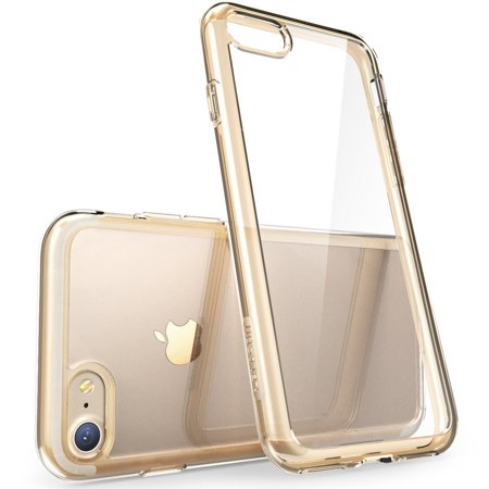 0752454314034 - IPHONE 7 CASE, FOR APPLE IPHONE 7 COVER 2016 RELEASE (CLEAR/GOLD)
