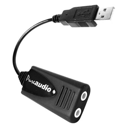 0752921040749 - ANDREA C1-1021450-100 PUREAUDIO USB-SA EXTERNAL DIGITAL USB SOUND CARD WITH SUPERBEAM ARRAY2S MICROPHONE BUNDLE