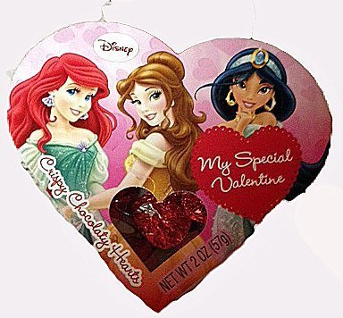 0753167139778 - FAMOUS CHARACTERS LICENSED MADE IN USA FRESH 2OZ KOSHER CHOCOLATE SAMPLER HEART BOX FOR VALENTINES DAY, SIGNING GIFT BOX (DISNEY MY SPECIAL VALENTINE) BY DISNEY