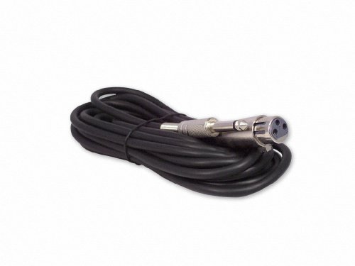 0753182271569 - YOUR CABLE STORE 15 FOOT XLR 3 PIN FEMALE TO 1/4 MONO MICROPHONE CABLE