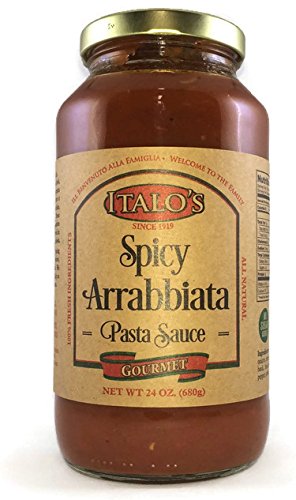 0753182272917 - ITALO'S GOURMET SPICY ARRABBIATA PASTA SAUCE (SINGLE JAR) 24OZ. 100% NATURAL, ONE OF THE BEST TASTING TRADITIONAL SOUTHERN ITALIAN PASTA SAUCES AVAILABLE FOR THE DISCRIMINATING PALATE.