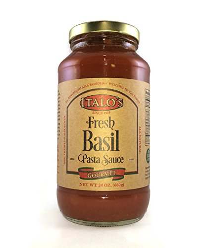 0753182272993 - ITALO'S GOURMET TOMATO BASIL PASTA SAUCE (SINGLE JAR) 24OZ. 100% NATURAL, ONE OF THE BEST TASTING TRADITIONAL SOUTHERN ITALIAN PASTA SAUCES AVAILABLE FOR THE DISCRIMINATING PALATE.