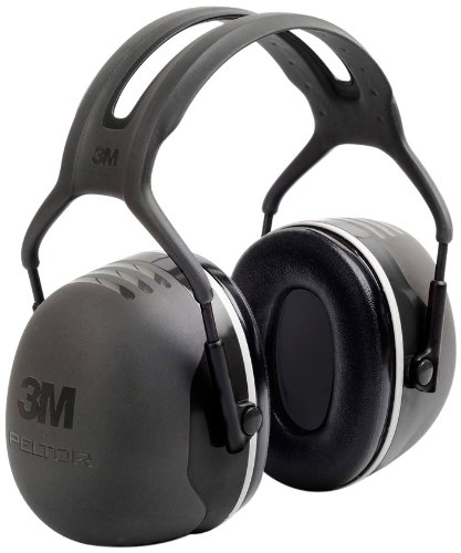 0753182378282 - 3M PELTOR X-SERIES OVER-THE-HEAD EARMUFFS, NRR 31 DB, ONE SIZE FITS MOST, BLACK X5A (PACK OF 1)