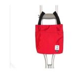 0753182457277 - 1A5RD STORAGE ACCESSORY CRUTCH NYLON RED WITH FLAP