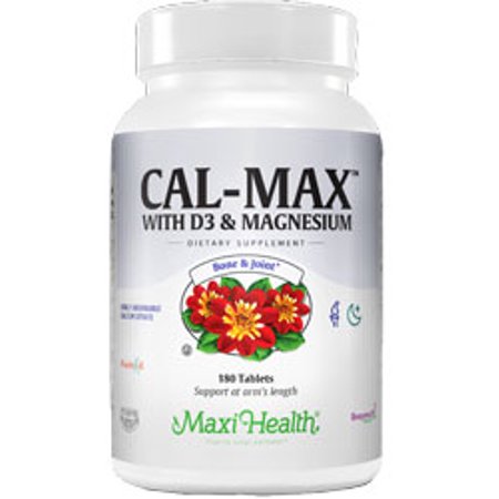 0753406010363 - MAXI HEALTH CAL-MAX - CALCIUM CITRATE - WITH VITAMIN D3 AND MAGNESIUM - 360 TABLETS - KOSHER