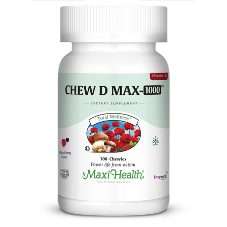 0753406235100 - HEALTH CHEW D MAX 1000 100 CHEWS