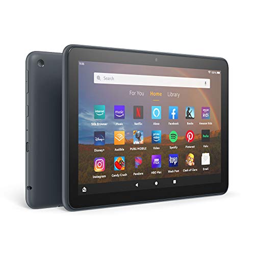 0753575978204 - FIRE HD 8 PLUS TABLET, HD DISPLAY, 64 GB, OUR BEST 8 TABLET FOR PORTABLE ENTERTAINMENT, SLATE (RENEWED PREMIUM)