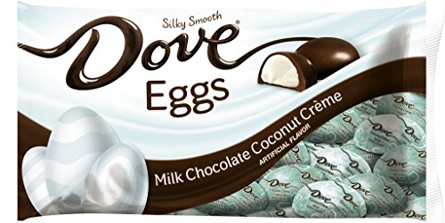 0753640989234 - DOVE SILKY SMOOTH MILK CHOCOLATE COCONUT CRÈME EASTER EGGS, 7.94 OUNCE, PACK OF 3