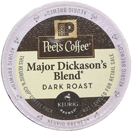 0753677625051 - PEET'S COFFEE MAJOR DICKASON BLEND SINGLE CUP COFFEE FOR KEURIG K-CUP BREWERS 40 COUNT