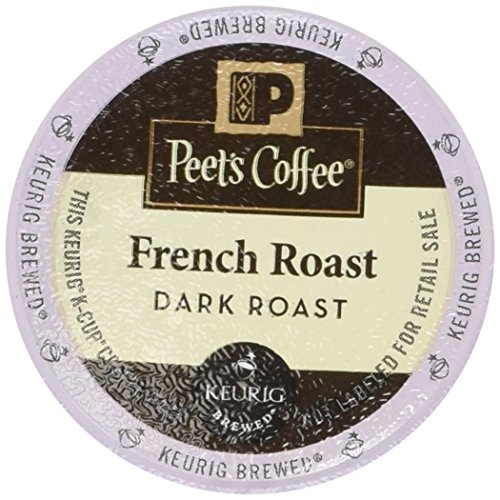 0753677625228 - PEET'S COFFEE FRENCH ROAST SINGLE CUP COFFEE FOR KEURIG K-CUP BREWERS 40 COUNT