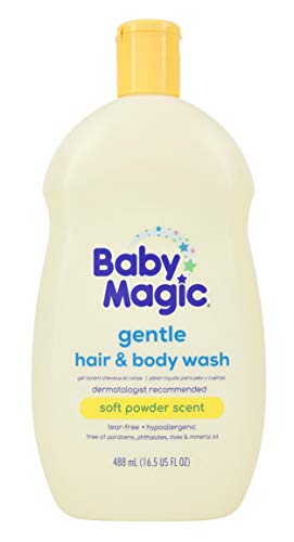 0075371055348 - BABY MAGIC GENTLE HAIR & BODY WASH, CALENDULA & COCONUT OIL, FREE FROM TEAR & PARABENS & PHTHALATES & SULFATES & DYES, 16.5 FL OZ