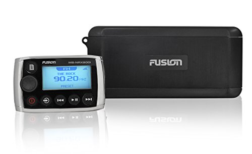 0753759135720 - FUSION MARINE BOX WITH WIRED REMOTE, BLACK