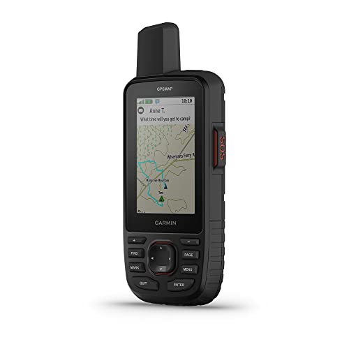 0753759308636 - GARMIN GPSMAP 67I RUGGED GPS HANDHELD WITH INREACH® SATELLITE TECHNOLOGY, TWO-WAY MESSAGING, INTERACTIVE SOS, MAPPING