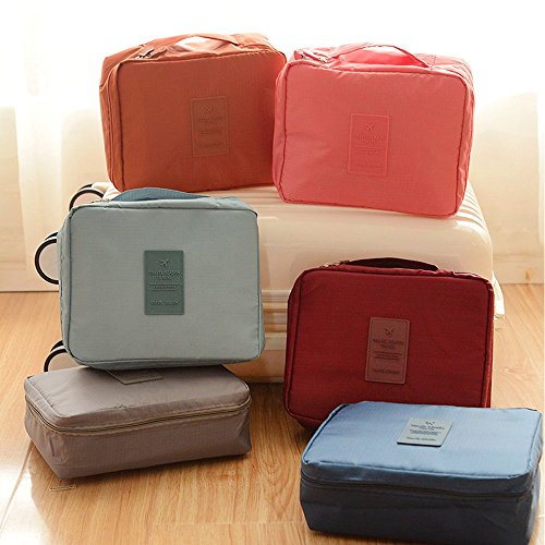0753807963244 - LECENT® TRAVEL WATERPROOF COSMETICS STORAGE BAG TOILETRY BAG PORTABLE PACKAGE(6 COLOUR)