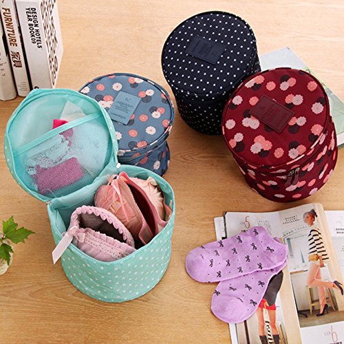 0753807963275 - LECENT® WATERPROOF ROUND PRINTING TRAVEL COSMETICS STORAGE BAG TOILETRY BAG PORTABLE PACKAGE(4 COLOUR)