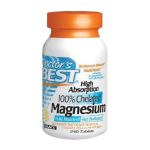 0753950000872 - HIGH ABSORPTION 100% CHELATED MAGNESIUM TABLETS 240 TABLET