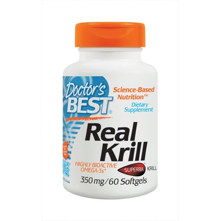0753950002241 - REAL KRILL SOFTGEL CAPSULES 350 MG,60 COUNT