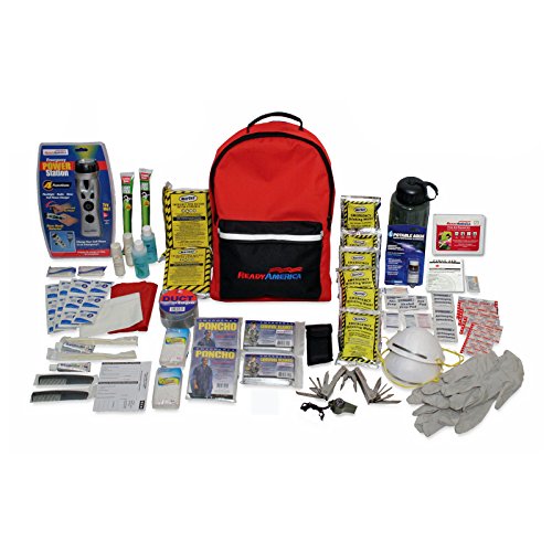 0753962702856 - READY AMERICA 70285 DELUXE EMERGENCY KIT 2-PERSON, 3-DAY BACKPACK