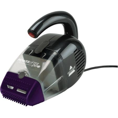 0754097243641 - BISSELL POWERLIFTER PET CORDED HAND VACUUM WITH SPECIALIZED FLEXIBLE RUBBER NOZZLE THAT ATTRACTS PET HAIR AND MULTI-LAYER FILTRATION SYSTEM, 33A1W, PURPLE/BLACK