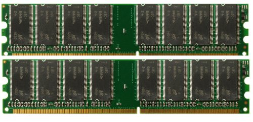 0754207720574 - 1GB 2X512MB PC3200 DDR-400 184P DIMM DESKTOP MEMORY RAM