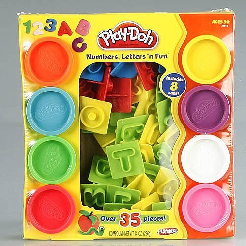 0754235148722 - PLAY DOH NUMBERS, LETTERS N FUN ART CRAFT DOUGH CHILDREN LEARNING EDUCATIONAL TOYS GAMES