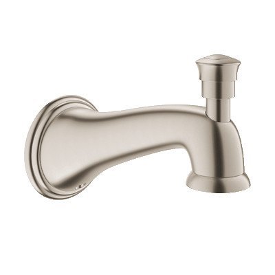 0754262188432 - GROHE 13 338 EN0 PARKFIELD 6-1/8-INCH DIVERTER TUB SPOUT, INFINITY BRUSHED NICKEL