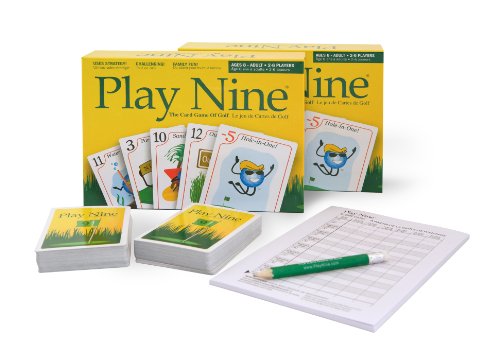 0754349110028 - PLAY NINE - THE CARD GAME OF GOLF! (2 PACK)