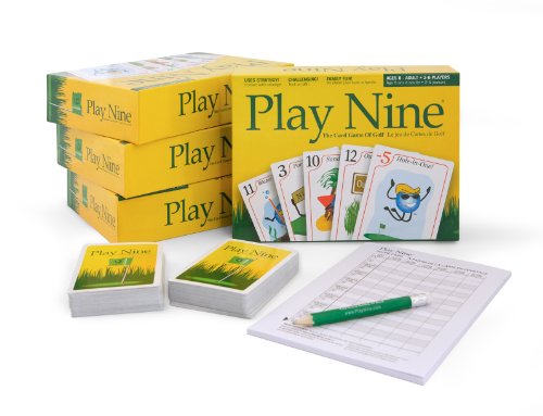 0754349110042 - PLAY NINE - THE CARD GAME OF GOLF (4 PACK)