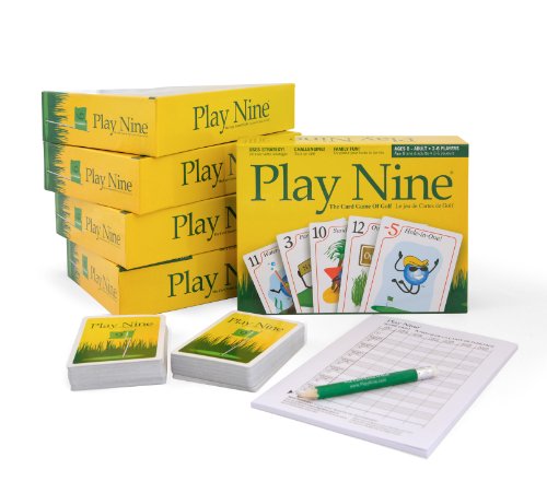 0754349110059 - PLAY NINE - THE CARD GAME OF GOLF (5 PACK)