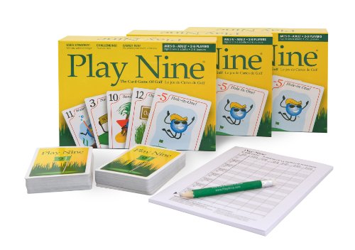 0754349110332 - PLAY NINE - THE CARD GAME OF GOLF (3 PACK)