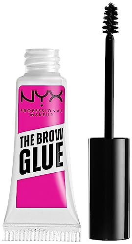 0754502021055 - NYX PROFESSIONAL MAKEUP THE BROW GLUE, EXTREME HOLD EYEBROW GEL - CLEAR