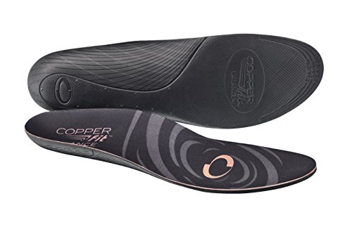 0754502035113 - COPPER FIT BALANCE COPPER INFUSED ORTHOTIC INSOLE, BLACK, LARGE