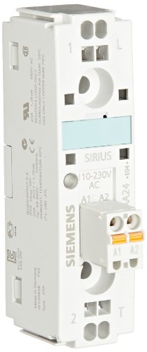 0754554860695 - SIEMENS 3RW30 36-1BB14 SOFT STARTER, SCREW TERMINALS, S2 SIZE, 200-480V RATED OPERATIONAL VOLTAGE, 110-230V CONTROL SUPPLY VOLTAGE, 45 A RATED OPERATIONAL CURRENT AT 40 DEGREES CELSIUS