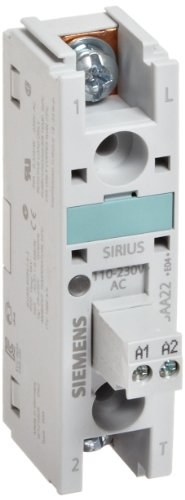 0754554860978 - SIEMENS 3RW30 47-2BB14 SOFT STARTER, SPRING TYPE TERMINALS, S3 SIZE, 200-480V RATED OPERATIONAL VOLTAGE, 110-230V CONTROL SUPPLY VOLTAGE, 106A RATED OPERATIONAL CURRENT AT 40 DEGREES CELSIUS