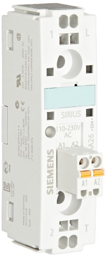 0754554861197 - SIEMENS 3RW30 36-2BB04 SOFT STARTER, SPRING TYPE TERMINALS, S2 SIZE, 200-480V RATED OPERATIONAL VOLTAGE, 24VAC/VDC CONTROL SUPPLY VOLTAGE, 45 A RATED OPERATIONAL CURRENT AT 40 DEGREES CELSIUS