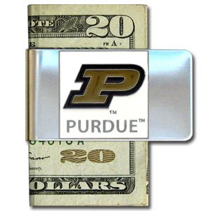 0754603708848 - SISKIYOU SPORTS CMCL84 COLLEGE LARGE MONEY CLIP - PURDUE BOILERMAKERS
