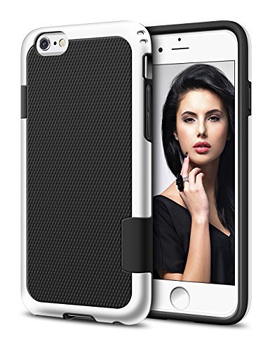0754610785603 - IPHONE 6 CASE, LOHI HYBRID IMPACT 3 COLOR TPU SHOCKPROOF RUGGED CASE DUAL PROTECTION COVER CASE FOR IPHONE 6/6S 4.7 INCH (BLACK)