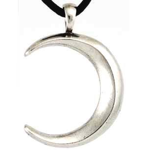 0754617022244 - LUNAR ATTRACTION MOON AMULET CHARM NECKLACE PENDANT WICCA WICCAN PAGAN METAPHYSICAL SPIRITUAL RELIGIOUS WOMEN'S MEN'S JEWELRY