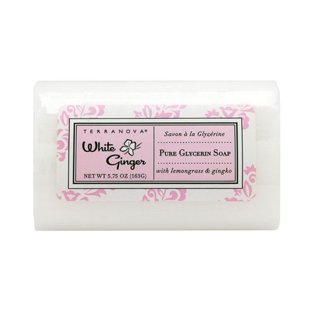 0754929005768 - WHITE GINGER PURE GLYCERIN SOAP