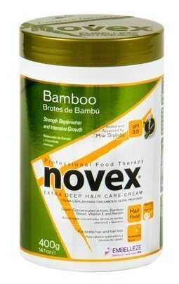0755332631834 - NOVEX CREME DE TRATAMENTO CONDICIONANTE PROFESSIONAL FOOD THERAPY (BAMBOO (BROTES DE BAMBU), 14.1OZ) BY NOVEX
