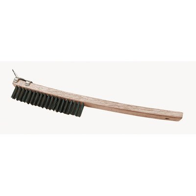0755576017814 - STAINLESS STEEL WIRE BRUSH WITH SCRAPER SIZE: 7 H X 2 W X 1.75 D