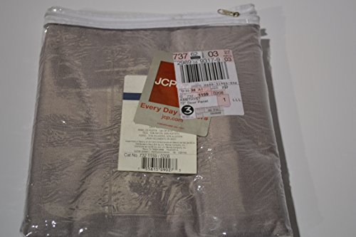 0755615090273 - JCP SUPREME LINED ROD POCKET DOOR PANEL CURTAIN 43W X 72L (AMETHYST)
