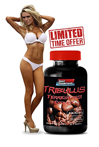 0755702120661 - TRIBULUS TERRESTRIS EXTRACT 1000MG - TOP NATURAL TESTOSTERONE BOOSTER - PREMIUM QAULITY (1 BOTTLE 90 TABLETS)