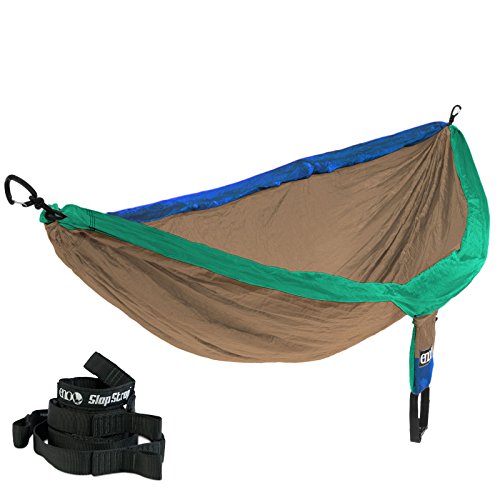 0755918725070 - ENO DOUBLENEST DOUBLE HAMMOCK WITH SLAP STRAPS CAMPING - ATC SPECIAL EDITION