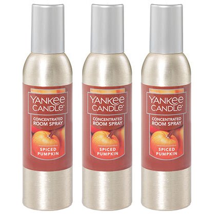 0756134099099 - YANKEE CANDLE CONCENTRATED ROOM SPRAY 3-PACK (SPICED PUMPKIN)
