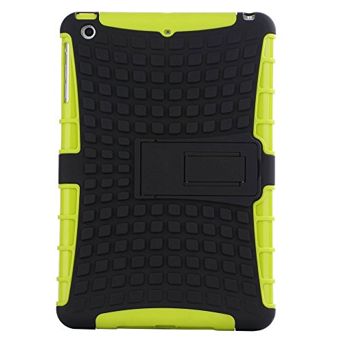 0756330980290 - ZEUSTE SILICONE APPLE STAND CASE COVER FOR IPAD AIR1/2 (GREEN)