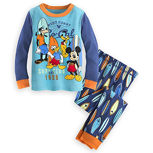 0756406808688 - DISNEY STORE MICKEY MOUSE AND FRIENDS FAB 4 EVER PJ PALS PAJAMAS SET FOR BOYS, SIZE 4