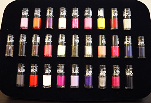 0756406860921 - MAYBELLINE COLOR SHOW FINGER NAIL POLISH RANDOM 12 PIECE COLLECTION