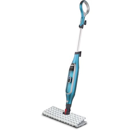 0756894758854 - SHARK DIGITAL STEAM MOP WITH CLICK AND GO PADS, TEAL, S6002