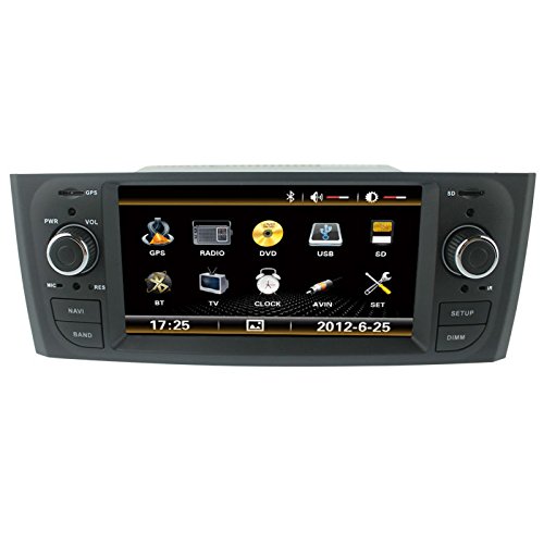 0756970622116 - CAR RADIO GPS FOR FIAT GRANDE PUNTO LINEA OLD CENTRAL MULTIMEDIA WITH BLUETOOTH RDS IPOD FUNCTION 3G USB CANBUS AUDIO